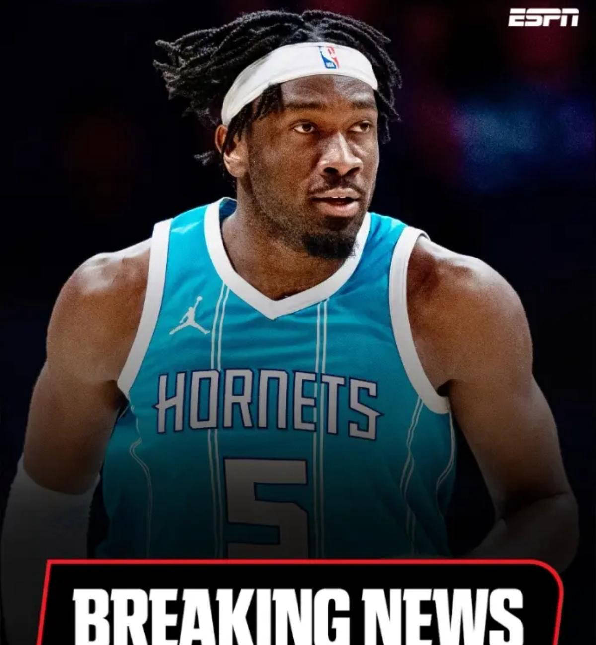 NBA交易达成夏洛特黄蜂
！夏洛特黄蜂中锋被送至菲尼克斯太阳