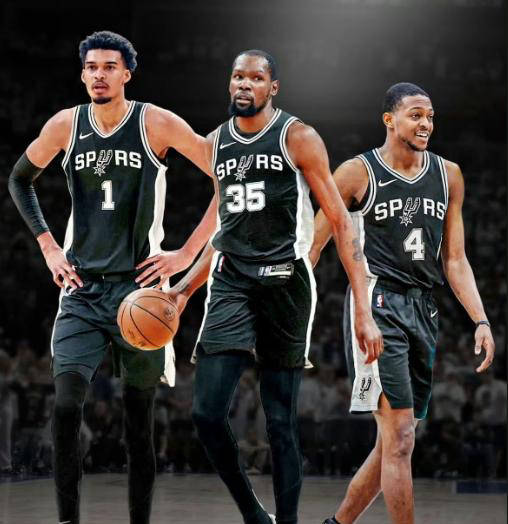 圣安东尼奥马刺朝气蓬勃圣安东尼奥马刺
,或组建超豪华三巨头阵容