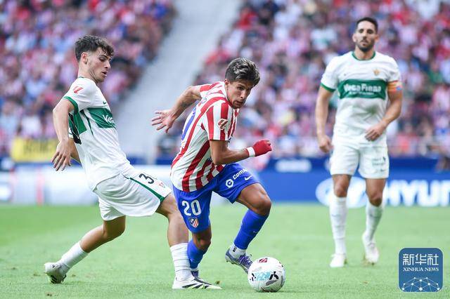 足球丨西甲:马德里竞技平埃尔切
