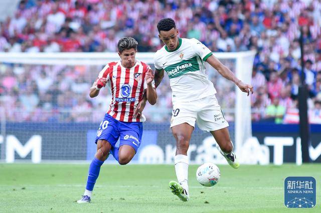 足球丨西甲:马德里竞技平埃尔切