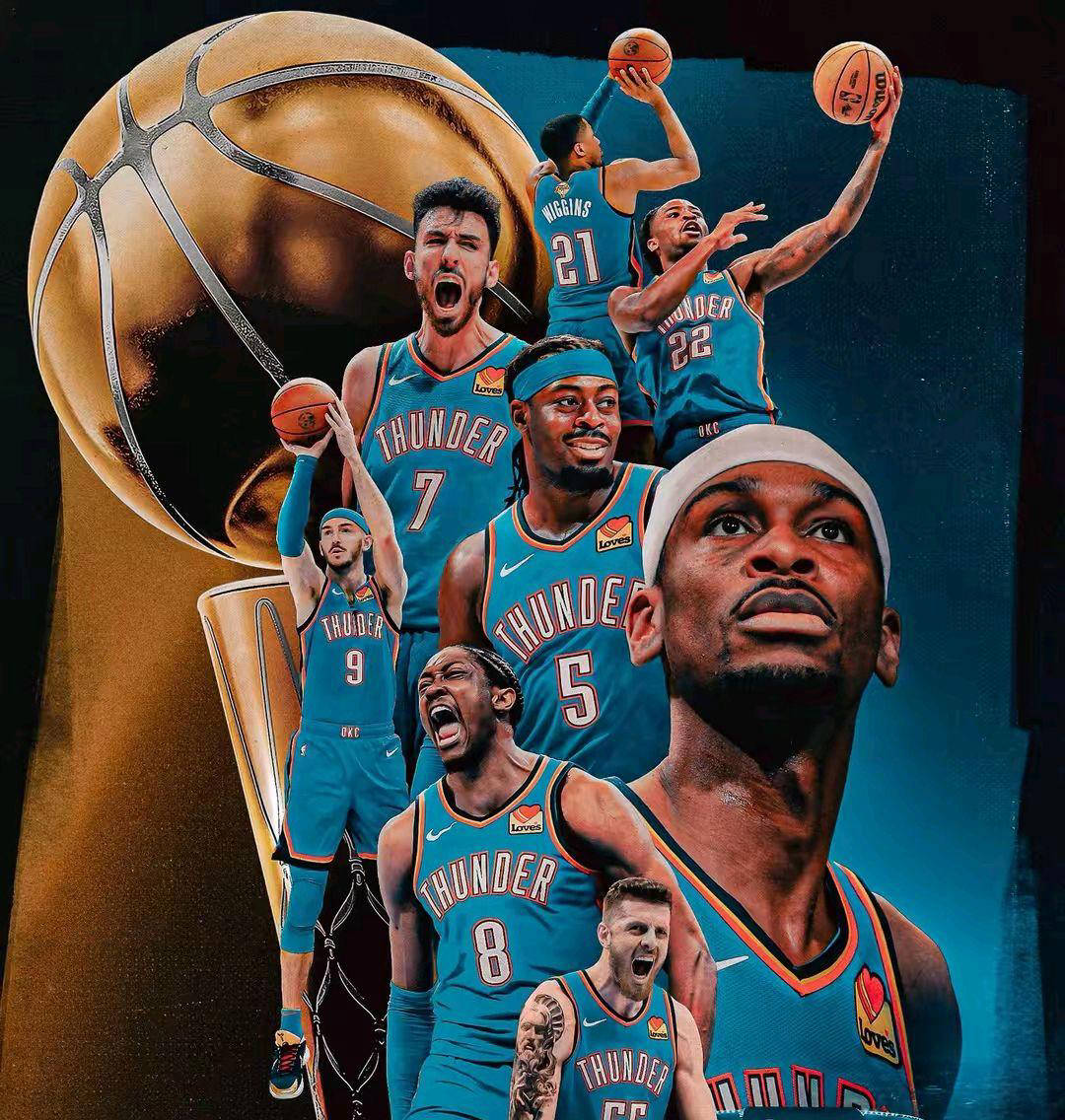 雷霆队首度夺冠俄克拉荷马城雷霆
！2024-2025赛季NBA总冠军加冕俄克拉荷马城