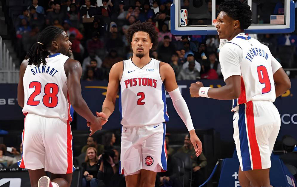 坎宁安时代底特律活塞
，底特律活塞的浪漫传承