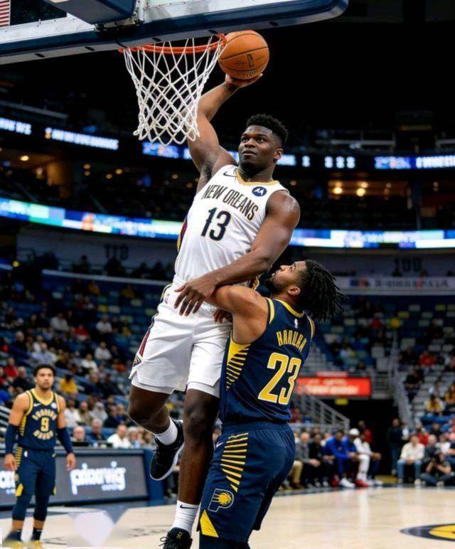 锡安29分7篮板 NBA新奥尔良鹈鹕128-109印第安纳步行者